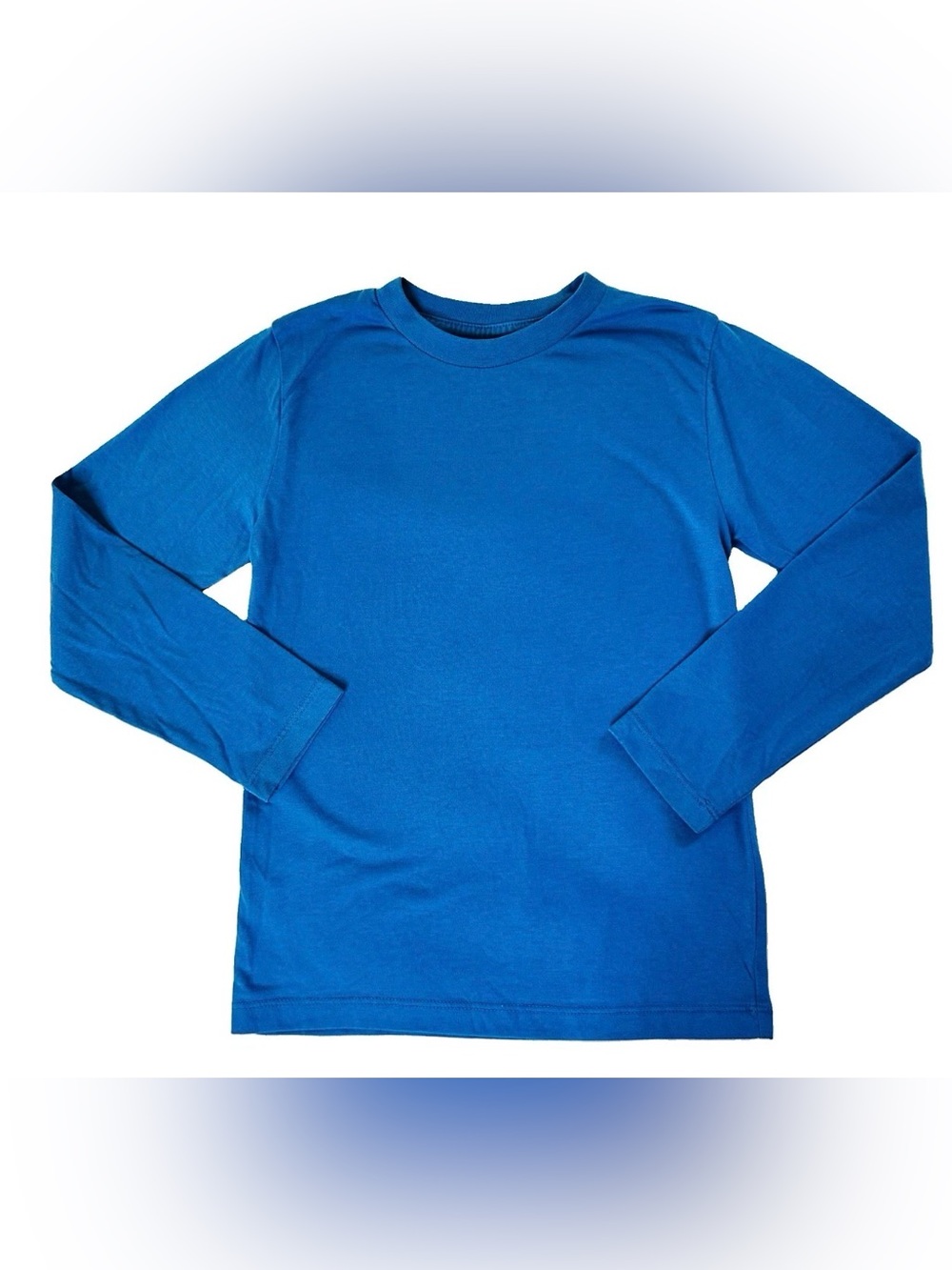 Nordstrom Rack Blue Shirt Boys & Girls Size 6 Long Sleeve A10-978